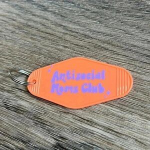 New motel  keychain